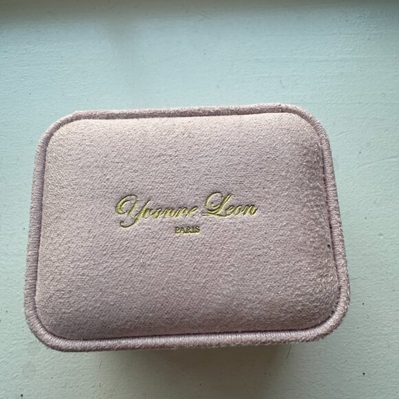 Yvonne Leon Baby Signet Pear Ring - Coral - Picture 7 of 7